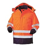 KR:54215 秋冬防水防寒コート[7L 28: オレンジ]