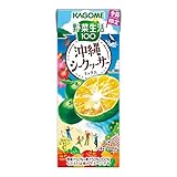 カゴメ 野菜生活100 沖縄シークヮーサーミックス 195ml×24本 【季節限定品】【紙パック】
