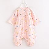 【ノーブランド品】スリーパー ベビー 子供寝袋 薄手 春 夏 秋用 パジャマ 寝袋 (90cm, F)