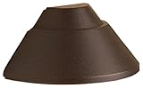 Kichler Lighting 15165AZ Mini Deck Light 12-Volt Deck and Patio Light, Architectural Bronze [並行輸入品]