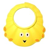 Baby Adjustable Durable Shower Shield - BPA Free (Yellow A) by XBY