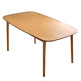 ダイニングテーブル 120 × 75 cm オーク 天然木 突板 ナチュラル 49600016 NA