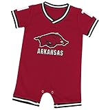 Arkansas Razorback幼児ロンパースベビー男の子ジャージーOnepiece