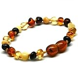 Certified Baltic Amber 5.5 inch bracelet (multicolored) - Anti-inflammatory by The Art of Cure