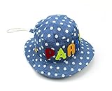 （アダ二ナ）Adanina 帽子 折りたたみ キッズ kids ビーチキャップ コットンハット お出かけ用 赤ちゃん 男の子 女の子 兼用 保育園 春夏 紫外線対策 かわいい 水玉プリント 花柄 ポー