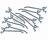 Silver Streak # 785027 4"" Pegboard Hook for Fits 1/4"" PegboardFits 1/4"" Pegboard" [並行輸入品]