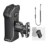 SmallRig 無段階回転サイドハンドル トリガーREC&コントロールケーブル2本付き Canon R5 II / R5 / R6 / R6 II用 Blackmagic BMPCC 4K / 6K / 6K Pro用 F550/570バッテリー対応 電源出力用
