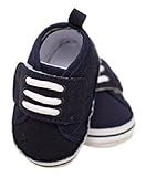 Youchan（ヨウチャン）赤ちゃん キッズ 女の子 男の子 ベビーシューズ ファーストシューズ 子供靴 キルティング マジックテープ お出かけ 散歩 10cm 13cm 春 秋 冬 (13cm, ブ