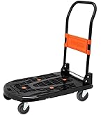 Amazon.co.jp: トラスコ中山(TRUSCO) 樹脂台車 カルティオ 折畳