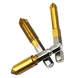 F Fityle 面取りデバイス　ドリルビット　6/8 / 9ミリメートル　3本入り　木工用　高品質　耐久性