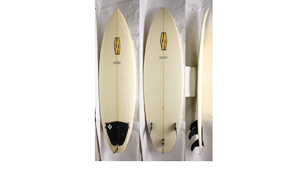 Amazon Swell 191 5cm スウェル ハンドシェイプ ショートボード デッキパッド フィン付き S Well スウェル サーフボード