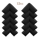 CleverLove Black Baby Safety Clear Corner Guards,Anti-Collision Edge Corner Guard Protector,Furnitur