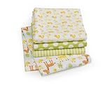 Carters カーターズ Wrap Me Up Receiving Blanket おくるみブランケット 毛布 4枚セット imoport (サファリダック)