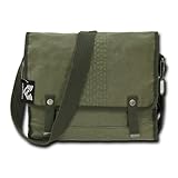 Rapid Dominance R33-OLV Vintage Military Messenger Bag, Olive