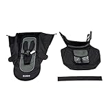 ベビーカー【ibabe　S802交換用 シートカバー ： ブラック】