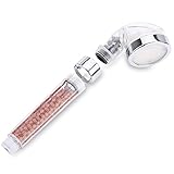 LED負イオンシャワーシャワーシャワーシャワー加圧された水分を節約する温度制御カラフルなハンドヘルドノズル