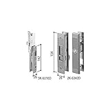 YKKAP メンテナンス部品 戸先 召合せ 内外締り錠セット (HH-J-0406) YB：ブロンズ *製品色・形状等仕様変更になる場合があります*