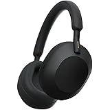 ソニー ワイヤレスノイズキャンセリングステレオヘッドホン WH-1000XM5:ノイキャン性能向上/Amazon Alexa搭載/通話性能向上/ソフトフィットレザーによる高い遮音性/ブラック WH1000XM5 BM