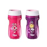 Tommee Tippee Insulated 360 Tumbler 9 Ounce 2 Count (Colors will vary) [並行輸入品]