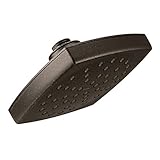 Moen S6365ORB Voss 8' Single-Function Rainshower Showerhead with Immersion Technology at 2.5 GPM Flo