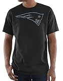 新しいEngland Patriots Majestic NFL「Primetime "メンズBig & Tall Short SleeveブラックTシャツ