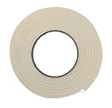 Frost King R338WH 3/8 x 3/16/10' Rubber Foam Tape, White by Frost King