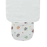 3個ベビータオルコットン素材の汗吸収性タオル（キノコ）