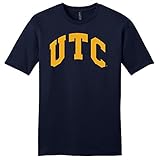 NCAAテネシー州チャタヌーガMocsアーチソフトスタイルTシャツ、ネイビー、ミディアム