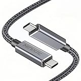 USB C ケーブル 100W/5A Type C Cable USB 3.2 Gen 2対応 【4K / 60Hz映像出力】20Gbps 高速転送 ビデオ出力 PD3.0急速充電 タイプC コード iPhone 16/MacBook/iPad/Galaxy 等各種対応 1.5 M