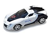 My Funky Planet Toyatar - 1:67 - RC Mini Racing Car, Black/White [並行輸入品]