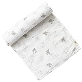 Pehr(ペア) おくるみ ガーゼ モスリン スワドル 1枚 コットン100% ブランケット Little Lamb