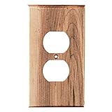 Sierra Lifestyles Traditional Switch Plate, 1 Duplex, Natural Maple by Sierra Lifestyles