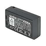 Godox V1 バッテリー (VB26B)7.2V/ 3000mAh for Godox V1S V1N V1C V1F V1O V860III-S V860III-C V860III-N V860III-O V860III-F V850III AD100Pro