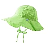 アイプレイ ベビー 帽子 サンハット Brim Sun Protection Hat 日よけハット 無地 (サイズ：0-6m、カラー：Green） iplay [並行輸入品]