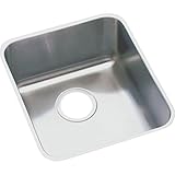 Elkao|#Elkay ELUHAD111655 18 Gauge Stainless Steel 14 Inch x 18.5 Inch x 5.375 Inch single Bowl Unde