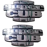 ホンダ スーパーカブ50 サイドカバーエンブレム2点セット エナジープライス