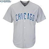 Kris Bryantシカゴ・カブス# 17 MLBメンズBig and Tall Cool Base Road Jersey ( 3 x l )