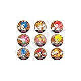 『ソニック・ザ・ヘッジホッグ』缶バッジコレクション ＜丸形＞A BOX（全9種）