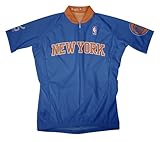 NBA New York Knicks Men 's Short Sleeve Away Cycling Jersey M