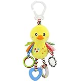 Baby Rattles Toy Kids Plush Toy Teether with Sounds幼児ベビーカー/ベッド/ベビーベッドハンギングおもちゃ マルチカラー 006