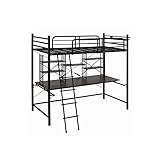 システムロフトベット　（デスクの高さ3段階） ＳＩｓｉＫＨ44335700ＭＴＳ-ＢＫ