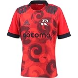 [アディダス] 半袖シャツ ラグビー DOCOMO RED HURRICANES Tシャツ GOQ46 メンズ