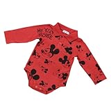 [ディーアンドジージュニア] D&G JUNIOR ベビー服 長袖ロンパース (ミッキーマウス) DGL1JO20RED Mサイズ
