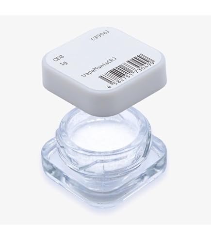 Amazon.co.jp: VapeMania CBD 99% 1g アイソレート パウダー 990mg 高