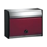 ナスタ(NASTA) 戸建・集合郵便受箱(防滴型)ボルドー KS-MB34S-L-BD