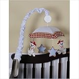 GEENNY Musical Mobile For FireTruck Fire Truck CRIB BEDDING SET by GEENNY