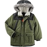 OSHKOSH(オシュコシュ) オシュコシュ ユーティリティパーカー グリーン アウタージャケット 5歳【並行輸入】