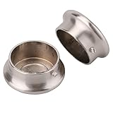 John Sterling CD-0017-BN Decorative Closet Pole End Caps, Brushed Nickel by Knape & Vogt