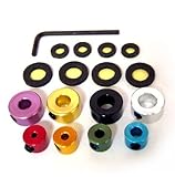 Alum Drill Bit Stop Collar 8 pcs set （ドリルストップ　8個セット）