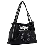 NFL Indianapolis ColtsスポーツNoir Hoodie Purse、ブラック